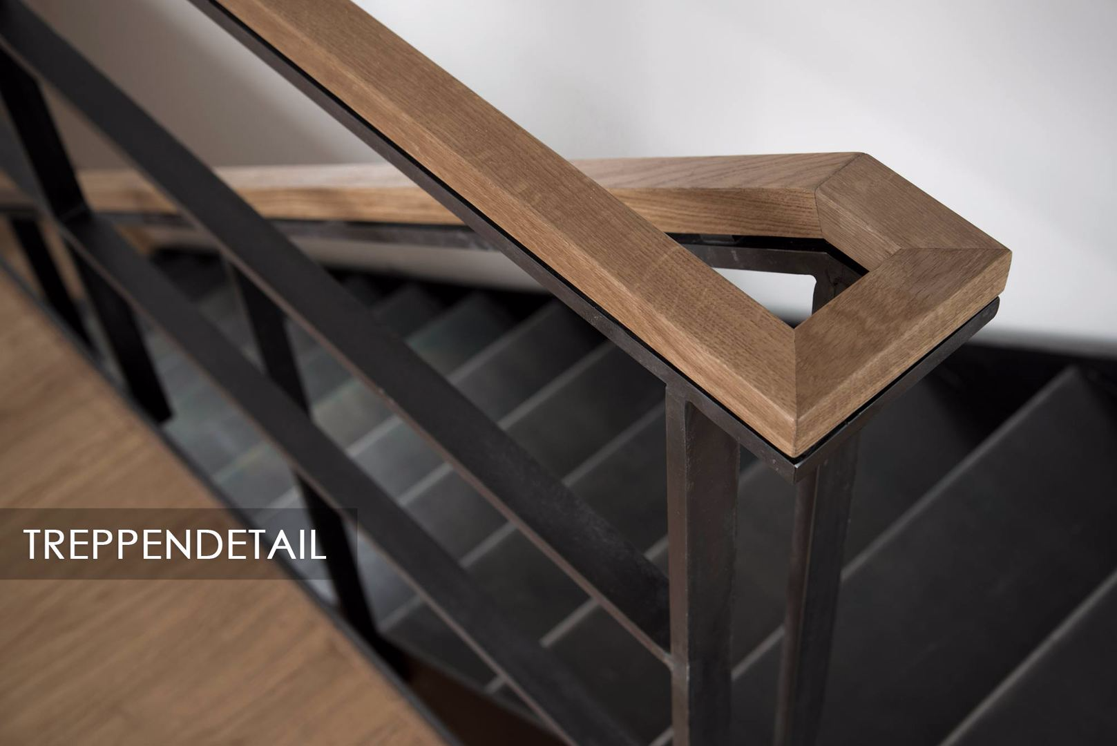Detailaufnahme einer Treppe